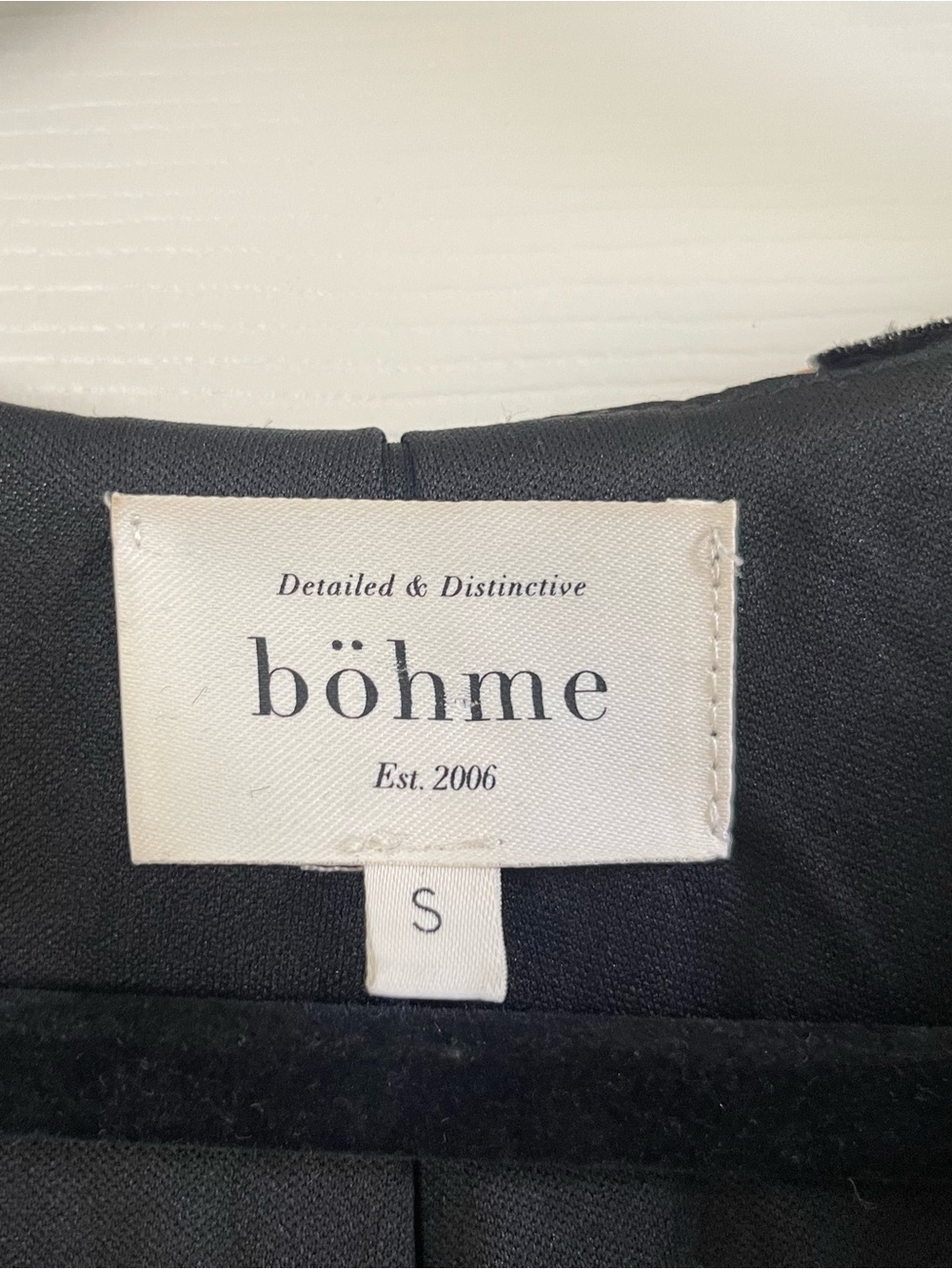 Women’s Bohme Jada Velvet Floral Maxi Dress Black Size S - Picture 5 of 8